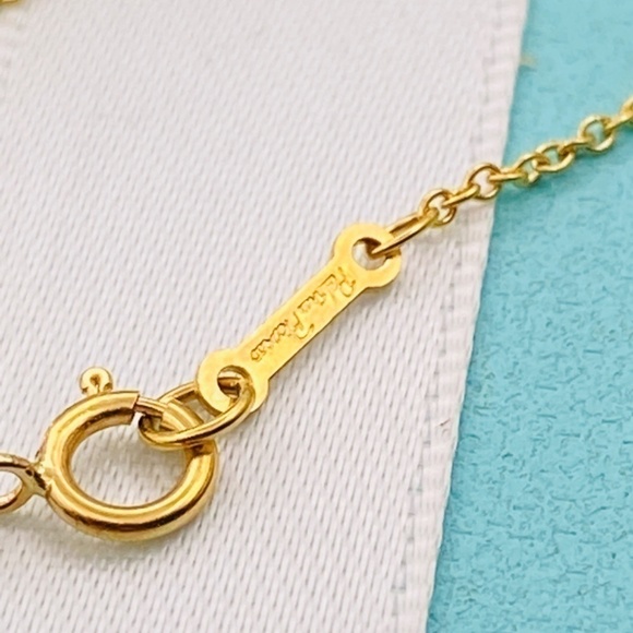 Tiffany & Co. Paloma Picasso 16mm medium Graffiti X Necklace 16” NICE WITH BOX - Picture 4 of 7